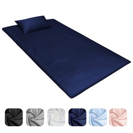 Futon Cover, Single, 100% Cotton, Sateen Weave 300 Pieces, High Density Fabric, One-touch Sheets, For Extra Thick Futons, Futon Cover, 9 Colors to Choose from, Washable, Dust Mite Resistant,