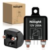 Nilight Nilight 120A Starter Relay 4 Pin Split Relays Switch
