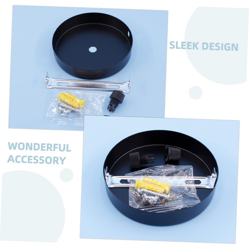 Operitacx DIY Ceiling Canopy Kit for Chandelier Round Light Fixture