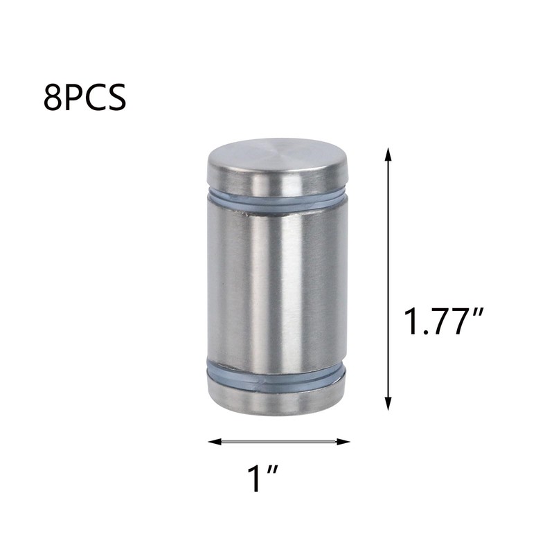 T Tulead Stainless Steel Standoff Double Head Silver Sigh Screws