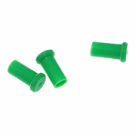 Lind Kitchen 100PCS Green Fiber Optic T-Shaped Dust Cap Fiber Optic Dust Caps FC SC LC UPC Ferrule Caps for Devices, Cables