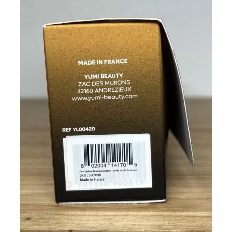 Yumi Brow Lash Lift Fix Serum No. 1 2 3