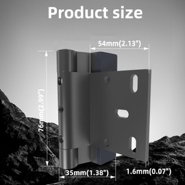 Akso Aoyupe 1Pcs Grey Safety Lock Reinforced Buckle Household Aviation Load-Bearing 850 Pounds Special Anti Unlocking Structure Child Safety