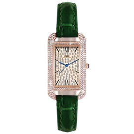 Basfur Dress Watch Fe-Montre-027-02, Green, Modern