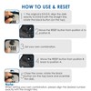GIVERARE Key Lock Box, 4 Digits Combination Lockbox Wall Mount