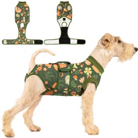 Aimydog Recovery Suit for Dogs After Surgery,Female Male Dog Onesie for Spay Neuter,Substitute E-Collar & Cone,Anti-Licking Breathable Onesie for Small Medium Large Dogs