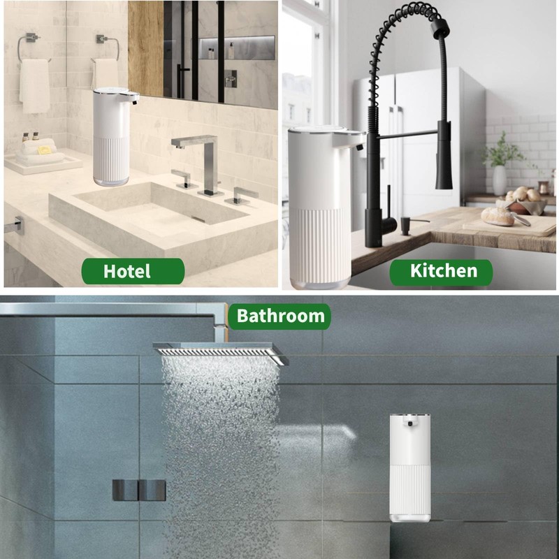 Automatic Soap Dispenser, Touchless Foaming Soap Dispenser Bathroom,Upgrade Hand &