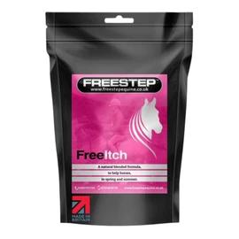 Freestep Free-Itch – Natural Sweet Itch Supplement for Horses | Relieves Itchy Skin, Seasonal Allergies & Coat Irritations | With Burdock Root, Chamomile & Bromelain