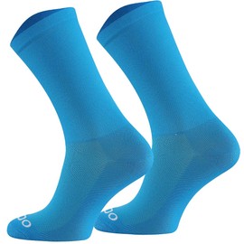 TODO Cycling Socks for Men and Women Breathable Road Bike Socks Men's Cycling Socks with Motif, also Running Socks, blue