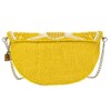 Mary Frances Tart Beaded Handbag Lemon Slice Crossbody Bag, Yellow