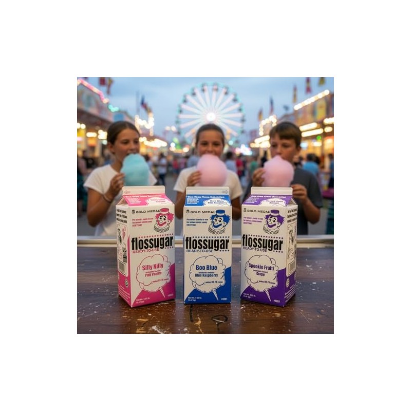 Gold Medal Mix and Match Flossugar for Cotton Candy Machines,