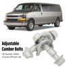 2pcs Adjustable Camber Bolts 81260 Aluminium Alloy Camber Adjusting Alignment