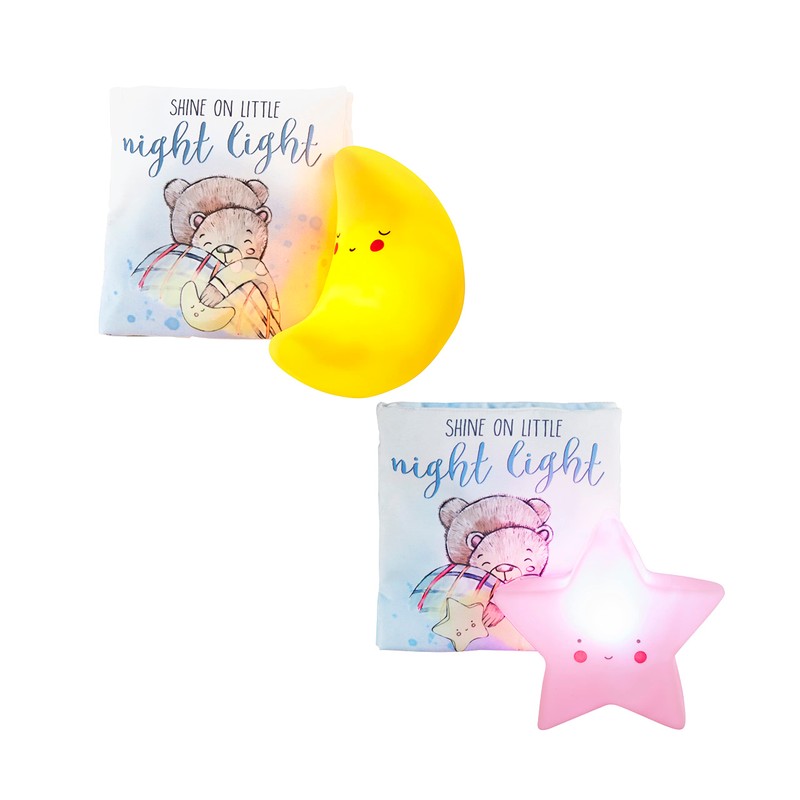 Moon Night Light and Book