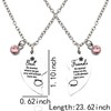 Matching Heart Necklaces for 2 Best Friends Birthday Gifts for