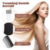 Teaser Comb, 3 Pcs Boar Bristle Hair Teasing Comb with
