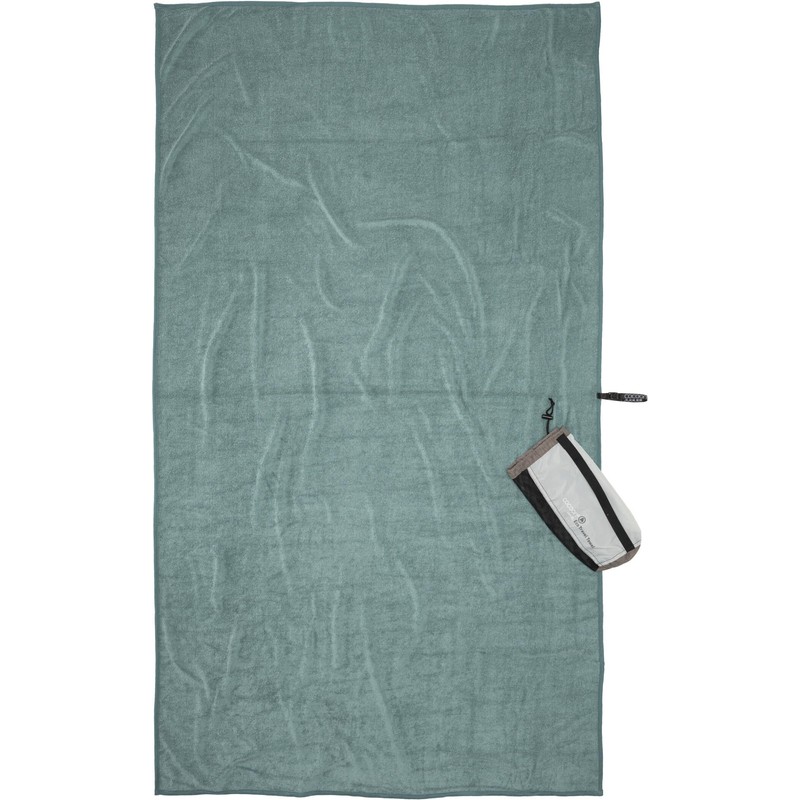 Cocoon Eco Travel Towel Lying Surface XL Nile Green
