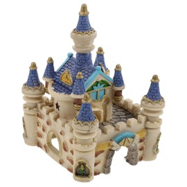 Abaodam 1Pc Fish Tank Castle Ornament Underwater Landscape Decor for Aquariums Safe for Fresh Saltwater Durable Resin Craft Fine Workmanship for Lifelike Details