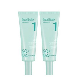 numbuzin No.1 Pure-full Calming Water Sunscreen SPF 50 PA++++, Value Set (50ml x 2)