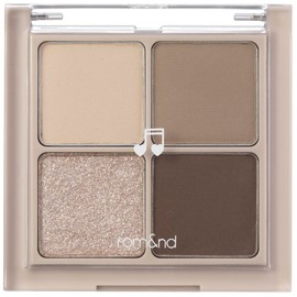 rom&nd Better Than Eyes Korean Makeup Eyeshadow Palette, Intense and Long-Lasting Finish, Matte and Shimmering, Warm Neutrals, 6.5 g (03 Dry Ragas)