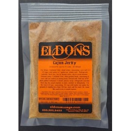 Eldons Jerky Seasoning Spice with Cure Seasons 5 Pounds of Meat Your Choice of Flavor  - Spicy Cajun Jerky