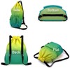 Drawstring Backpack Yoga Gym bag,waterproof small sackpack for sports beach
