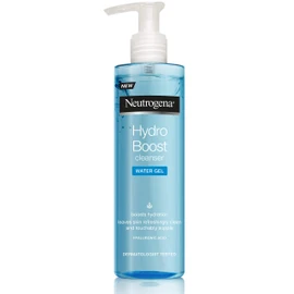 Neutrogena Hydro Boost Water Gel Cleanser, Suitable for Sensitive Skin, With Hyaluronic Acid, Aloe Vera, 200 ml