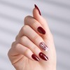 KISS imPRESS Holiday Press On Nails Almond, ‘Wrap Me Up’,