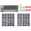 iplusmile 1set Way Automotive Fuse Block Boat Fuse Holder Compact