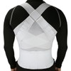 ObboMed MB-3400XL Chest Shoulder Posture Corrector, Lower Back Support, Wrap