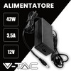 V-TAC Power Supply 12V 42W 3.5A with Jack 2.1 for