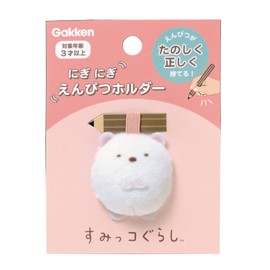 Gakken Sta:Full N06025 Sumikko Gurashi Pencil Holder, How to Hold Pencils, Shirokuma