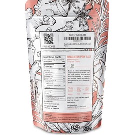 Soeos Himalayan Pink Salt, Coarse Grain, 2 Pound (32 Oz), Pink Himalayan Sea Salt, Himalayan Salt Coarse Salt, Pink Salt for Grinder Refill, Kosher & Natural Certified, Healthy