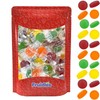 Fruidles Sugar-Free Premium Hard Candy Suckers, Mini Fruit Buttons Variety
