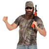 Widmann 96554 96554 Costume, Hunter, T-Shirt, Basecap, Carnival, Theme Party,