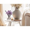 WEALD TRIBE Flower Reed Diffuser Set Lavender Scent for Bathroom