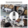 3/8in Drive Stud Extractor Steel Alloy Universal Broken Bolt Remover