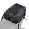 Rhinowalk Motorcycle Bag, 20L Black, Multifunctional Rear Rack Trunk Seat