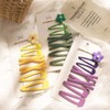 7 Pcs Yellow Sweet Flower Women Girl Barrette Bobby Pin