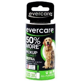 Evercare Pet Extreme Stick Plus - Rodillo de pelusa, Repuesto, Verde, 1 unidad