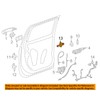 General Motors GM OEM-Door Check Arm Stop Hinge Strap 23231888