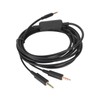 Replacement Headphone Cable 3.5mm Volume Control Sound Cable Compatible for