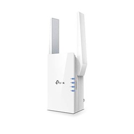 TP-Link RE505X WiFi 6 WLAN Verstärker Repeater AX1500(Dualband 1200MBit/s 5GHz + 300MBit/s 2,4GHz,, Gigabit Port, maximale Abdeckung, kompatibel zu allen WLAN Routern, Hochgeschwindigkeitsmodus)weiß