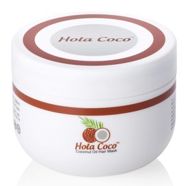Hola Coco Coconut Oil Hair Mask 500ML: Deep Conditioning Hair Treatment - Perfect For Dry Or Damaged Hair - Suitable For All Hair Types