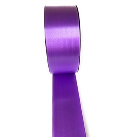 INERRA Ribbon - 100 Yards - 50mm (2") Florist Wedding Car and Craft Uses (Purple)
