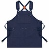 Canvas Work Apron for Kitchen & Gardening – Adjustable Utility