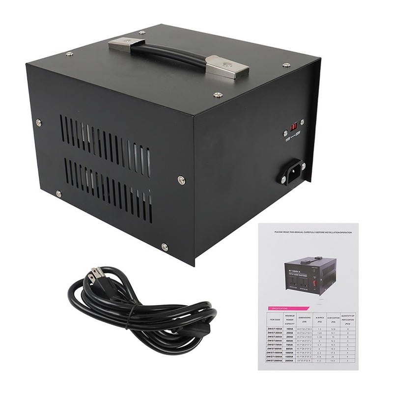 kimllier 2000W Voltage Transformer Converter Step Up 110V to 220V