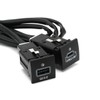 fitfoyo USB QC3.0 Charger+PD for VW Jetta MK6 2010-2014 and
