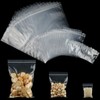 TIANCONGYUN Pack of 300 Ziplock Bags, 3 Sizes Zip Bags,
