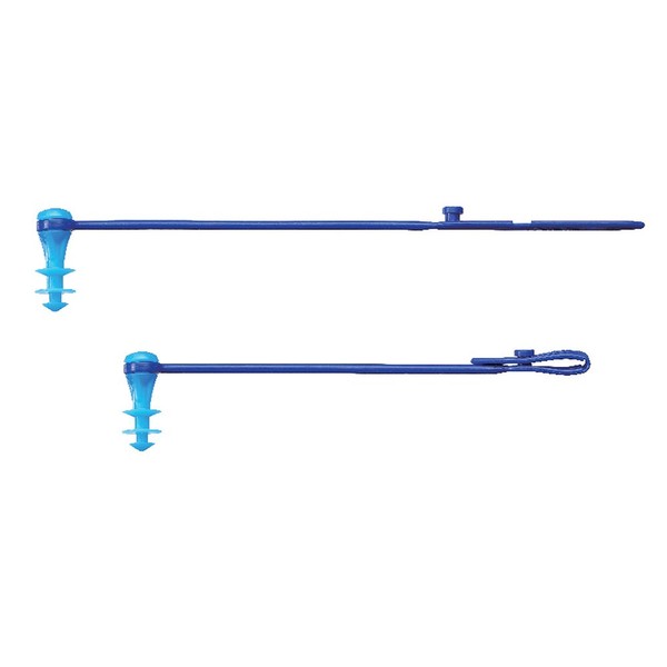 VIEW Swimming Gear Silicone 2-Way Ear Plugs,Blue,VA-1201A-BL