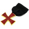 KNIGHTS TEMPLAR MASONIC ILLUSTRIOUS ORDER RED CROSS JEWEL DMP100